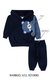 Conjunto bebe menino Blusão Urso com Calça MLK 10751 - comprar online