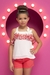 Conjunto Infantil menina princesas Diforini 121264