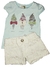 Conjunto infantil menina Blusa e Short Renda DNM 2437