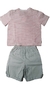 Conjunto masculino infantil Camiseta e Bermuda Favorite TM 73985 na internet