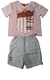 Conjunto masculino infantil Camiseta e Bermuda Favorite TM 73985 - comprar online