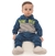 Conjunto bebe menino blusão com calça moletom Mini Boy 6069 BG