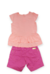 Conjunto look infantil menina Bata e Short TKN 1114082 - comprar online