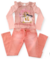 Conjunto infantil menina Blusa M/L e Calça Skinny D´Viller 52053