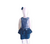 Vestido jeans menina lantejoulas D´Viller 47156 - comprar online