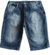 Conjunto masculino camisa esporte com bermuda jeans D´Viller 52084 - ARTH VALEN KIDS & TEEN