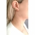 Brinco Earcuff Pedras Coloridas - comprar online