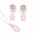 Conjunto Cristal Rosa