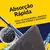 Esfregão Rodo Mop Giratório Triangular com pano de microfibra, destacando a absorção rápida de água em 5 segundos.