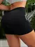 Shorts De Treino De Cintura Alta Para Mulheres, Calça Curta De Yoga - Store Vip