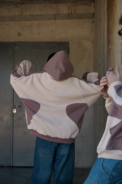 HOODIE BOXY NUDE - comprar online