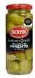 Aceitunas gordal Serpis rellenas de pimiento en salmuera 340 g