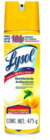 Aerosol Desinfectante Lysol para superficies citrus 475 g