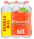 Agua Bonafont natural pack 6 botellas 1 l c/u