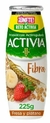 Alimento lácteo fermentado Activia fibra fresa plátano y cereales 225 g