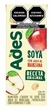 Alimento líquido de soya Ades sabor manzana 200 ml