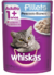 Alimento para Gato Whiskas Adulto Fillets Pescado Blanco 85 g