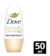 Antitranspirante Dove clear tone en roll on para dama 50 ml