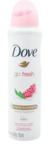 Antitranspirante Dove go fresh en aerosol para dama 150 ml