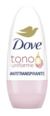 Antitranspirante Dove tono uniforme rosas en roll-on para dama 50 ml