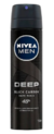 Antitranspirante NIVEA MEN deep black carbon antibacterial spray 150 ml