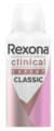 Antitranspirante Rexona clinical expert classic en aerosol para dama 150 ml