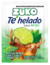 Bebida en polvo Zuko Te helado negro sabor limón 13 g