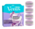 Cartucho de rastrillo Gillette Venus Breeze para mujer con barras humectantes 4 pzas