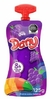 Gelatina de agua Dany pouch sabor uva 125 g