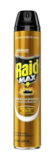 Insecticida Raid Max mata cucarachas e insectos en aerosol 400 ml