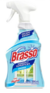 Limpiador liquido Brasso Gold para vidrios y superficies, frescura + amonia 650 ml