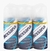 Mexsana talco en spray para pies (paquete 3 x 150 ml)