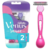 Rastrillo Gillette Venus Suave para mujer con 3 hojas para depilar 2 pzas