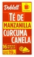 Té de manzanilla Doblett cúrcuma canela 16 bolsitas de 1.2 g c/u