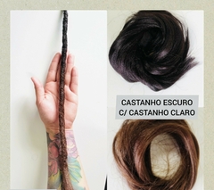 Conjunto 10 unidades Dread Removivel Premium fibra Sintetica - Dredando_art