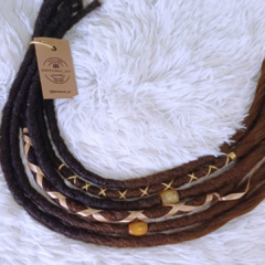 Conjunto dreads removíveis 6 unidades 55cm (a pronta entrega) - comprar online