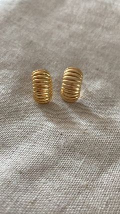 Brinco Folheado a Ouro 18k