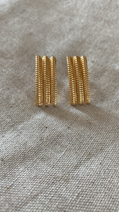 Brinco Folheado a Ouro 18k