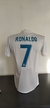 Camiseta Ronaldo Supercopa Europa Ronaldo 7 Real Madrid 2017