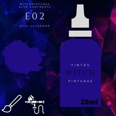 E02 Tinta de Contraste Azul Ultramar