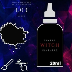 E03 Tinta de Contraste Negro