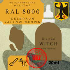 RAL 8000 GELBRAUN YELLOW BROWN