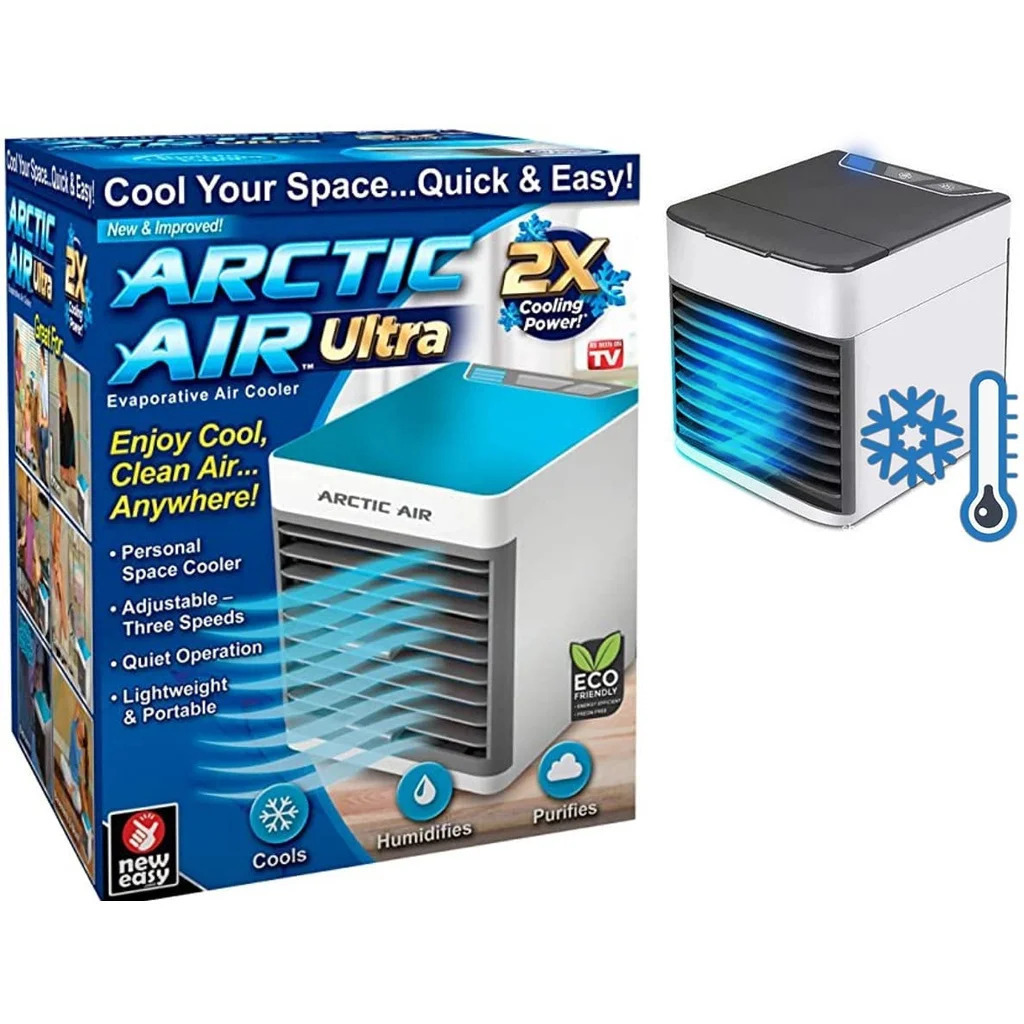 Mini Ar Condicionado Portátil Arctic Cool Umidificador