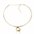 Choker Fio Onda Dourado na internet