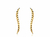 Brinco Ear cuff Otavia Dourado na internet