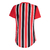 Camisa São Paulo II 22/23 Torcedor Adidas Feminina - Vermelho, Preto e Branco