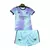 Kit Infantil Arsenal III 24/25 Adidas - Azul e Roxo