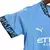 Kit Infantil Manchester City I 24/25 Puma - Azul