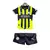 Kit Infantil Manchester City II 24/25 Puma - Azul Escura e Verde