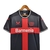 Camisa Bayern Leverkusen I 24/25 - Torcedor Castore Masculina - Preta com detalhes em vermelho